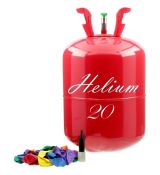 Helium do balonků 20 + 20 balonků